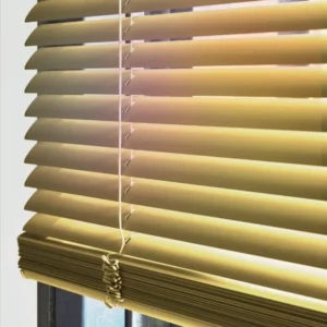 Wooden Venetian blinds
